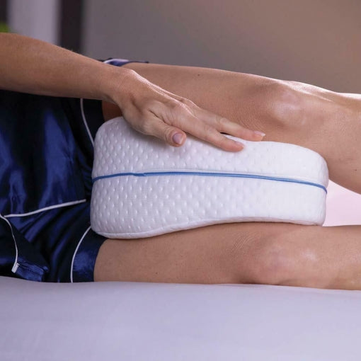 Almohada Piernas para Dormir - Cojín Rodillas Ortopédico