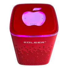 Cargar imagen en el visor de la galería, Parlante Bluetooth Koleer S818 Portátil 10W con Luces LED y Radio FM