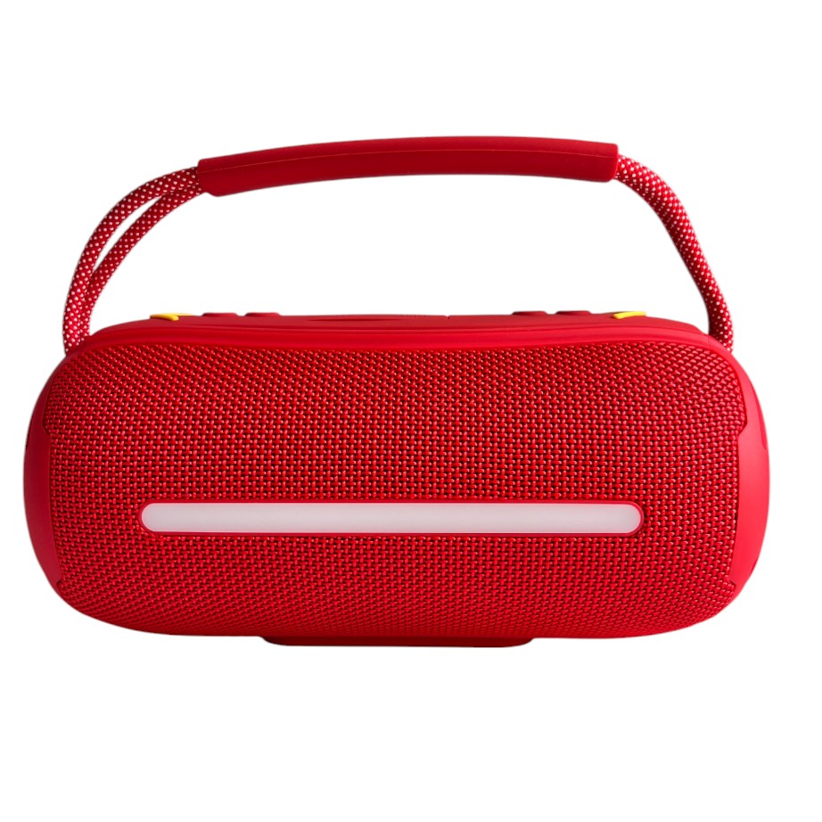 Parlante bluetooth Boombox 360 Réplica 1.1  40W Luces LED y Correa