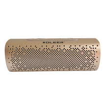 Cargar imagen en el visor de la galería, Parlante Bluetooth Koleer S819 Portátil 10W con Luces LED diseño metalico