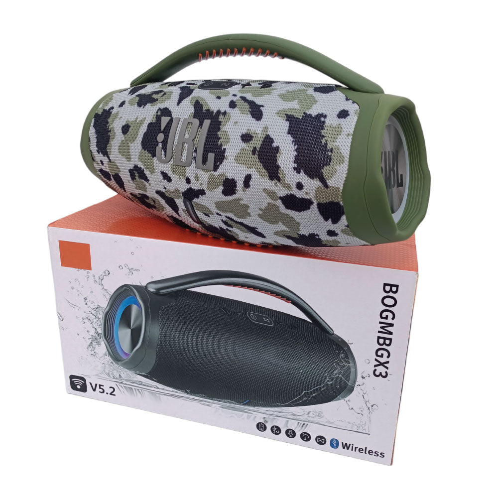 Bafle bluetooth recargable Boombox 3 con USB y FM