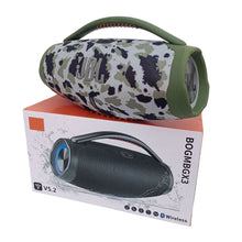 Cargar imagen en el visor de la galería, Bafle bluetooth recargable Boombox 3 con USB y FM