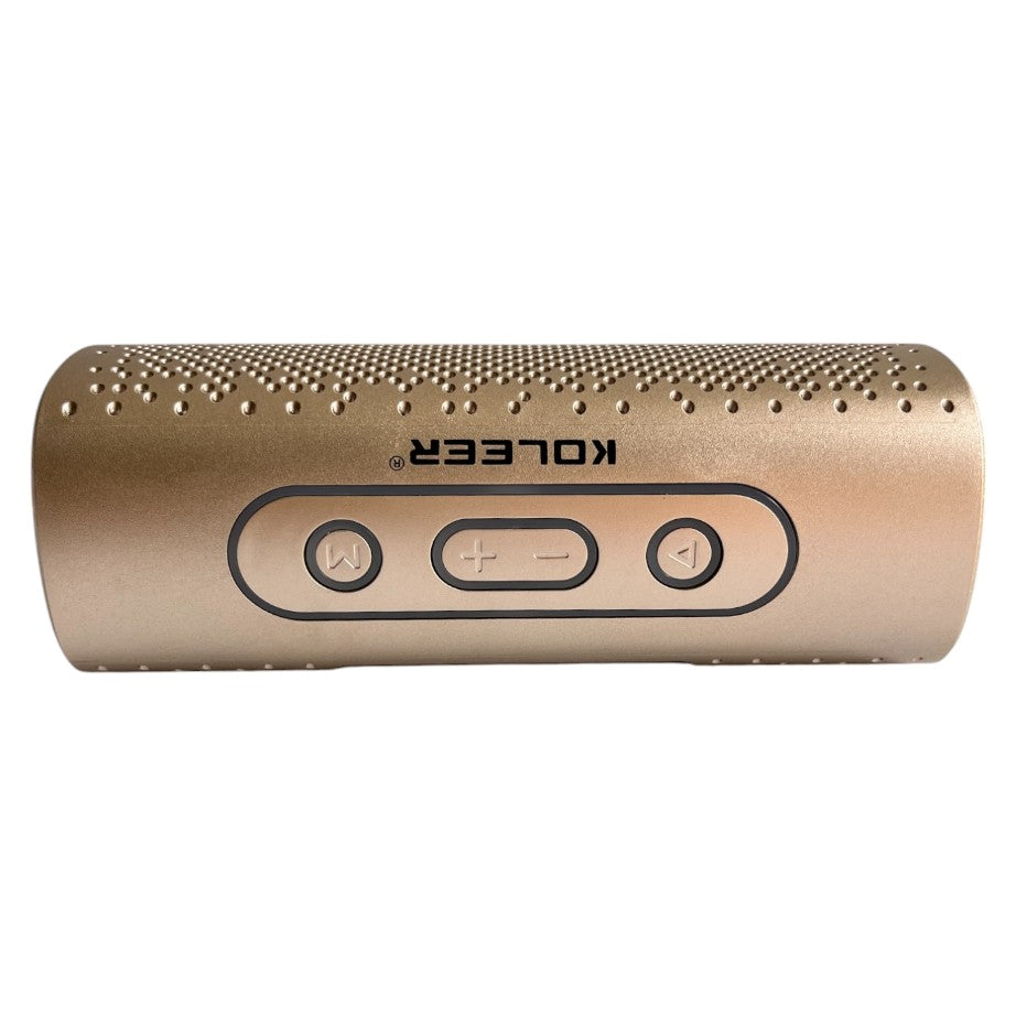 Parlante Bluetooth Koleer S819 Portátil 10W con Luces LED diseño metalico