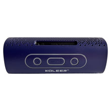 Cargar imagen en el visor de la galería, Parlante Bluetooth Koleer S819 Portátil 10W con Luces LED diseño metalico