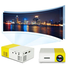 Cargar imagen en el visor de la galería, Video beam led proyector YG300 600 lúmenes portátil