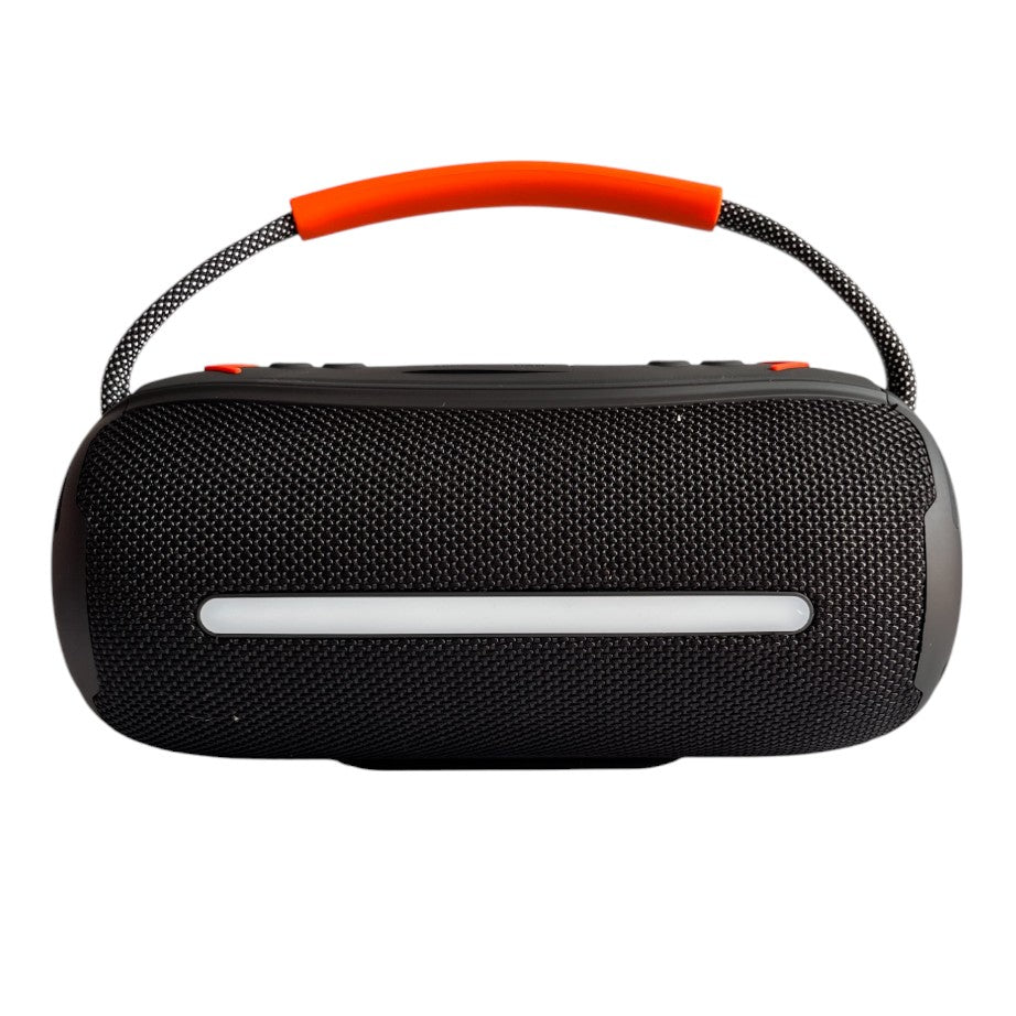Parlante bluetooth Boombox 360 Réplica 1.1  40W Luces LED y Correa