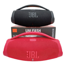 Cargar imagen en el visor de la galería, Bafle bluetooth recargable Boombox 3 con USB y FM