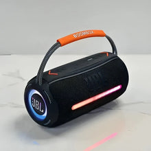 Cargar imagen en el visor de la galería, Parlante bluetooth Boombox 360 Réplica 1.1  40W Luces LED y Correa