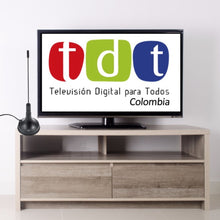 Cargar imagen en el visor de la galería, Antena TV digital terrestre TDT canales FULL HD cable 3 mts