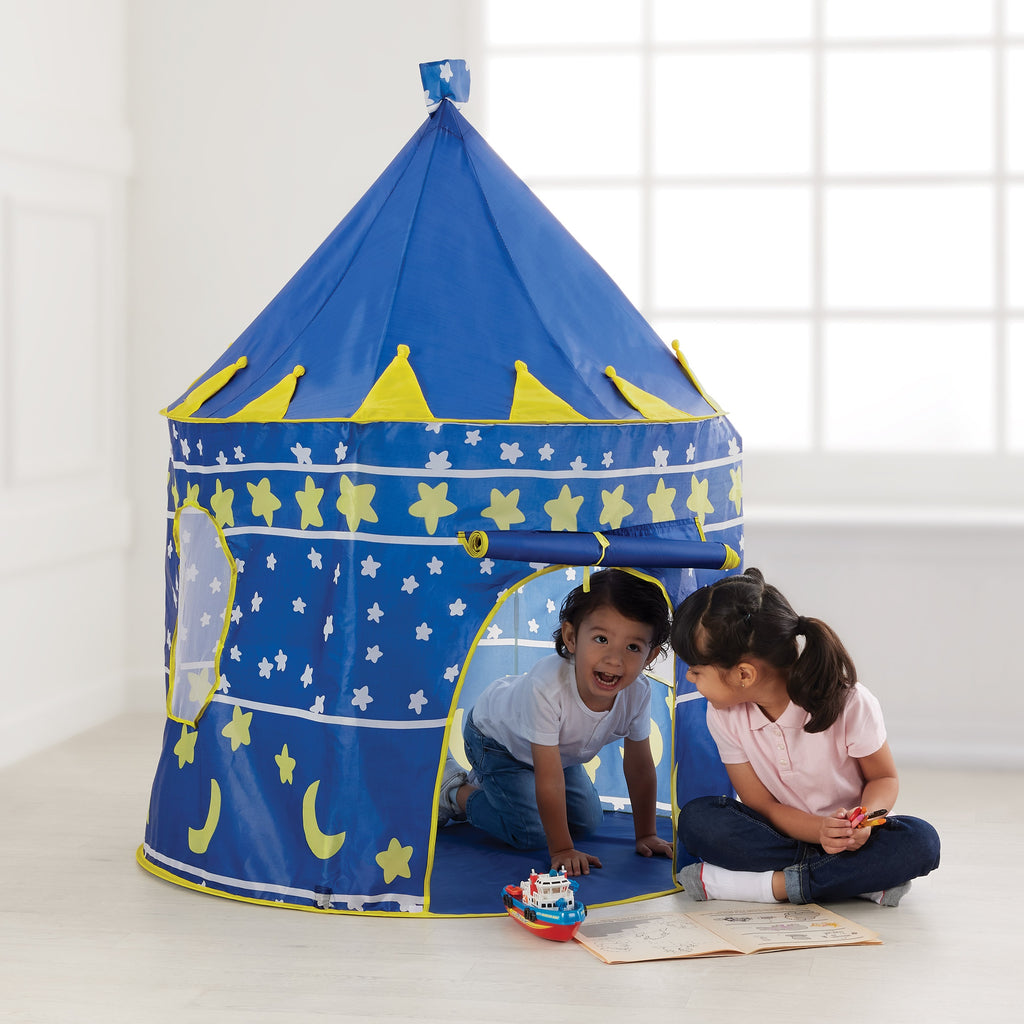 Carpa castillo plegable casita para niños y niñas