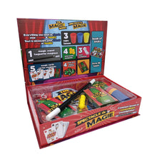 Cargar imagen en el visor de la galería, Kit de magia juego infantil completo 120 trucos