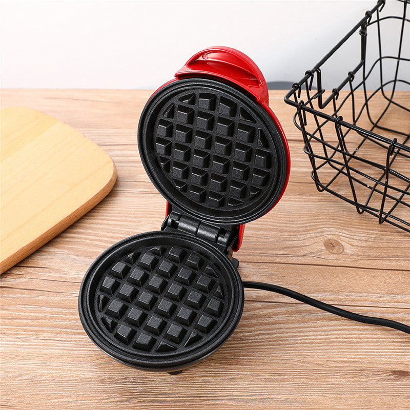 Mini wafflera eléctrica para desayunos y postres