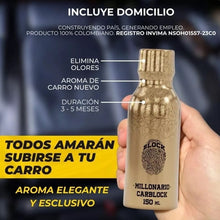 Cargar imagen en el visor de la galería, Perfume para carro CarBlock olor a millonario