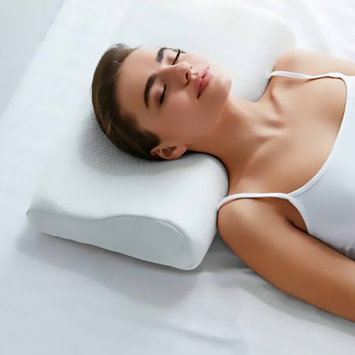 Almohada ortopédica memory cervical espuma indeformable