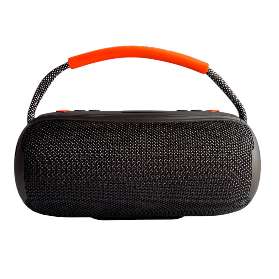 Parlante bluetooth Boombox 360 Réplica 1.1  40W Luces LED y Correa