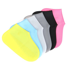 Cargar imagen en el visor de la galería, Protectores de calzado impermeables botas de silicona antilluvia