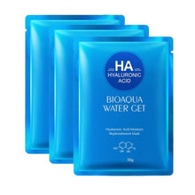 Cargar imagen en el visor de la galería, Mascarilla facial en Velo Ácido Hialurónico x3 sobres 25gr Bioaqua