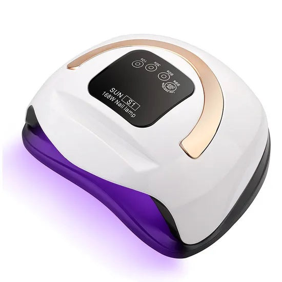 Lámpara de Uñas SUN S1 168W Profesional Soporte para Celular