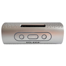 Cargar imagen en el visor de la galería, Parlante Bluetooth Koleer S819 Portátil 10W con Luces LED diseño metalico