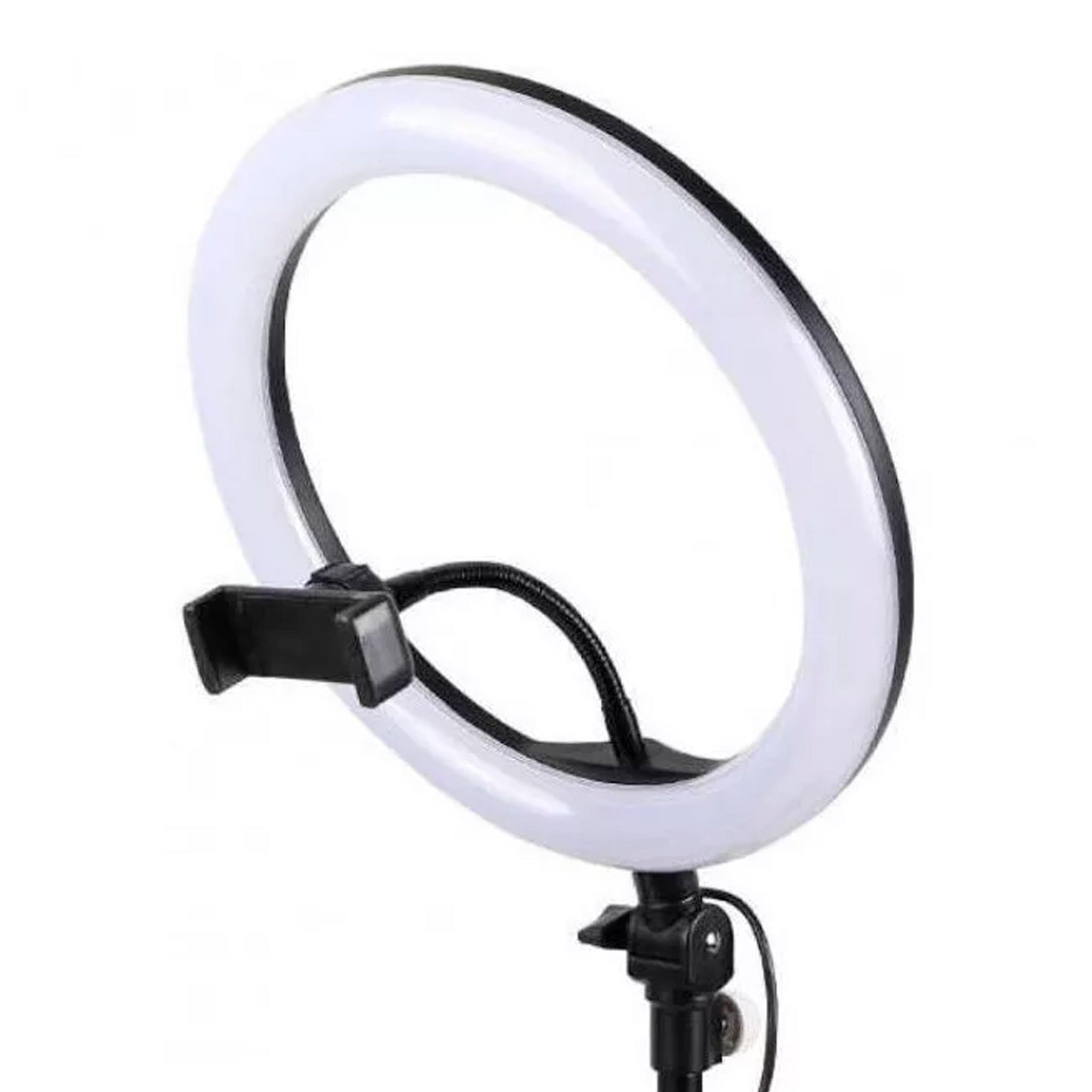 Aro de luz LED de 26 cm con soporte móvil【Comprar online】- TicTacBuy