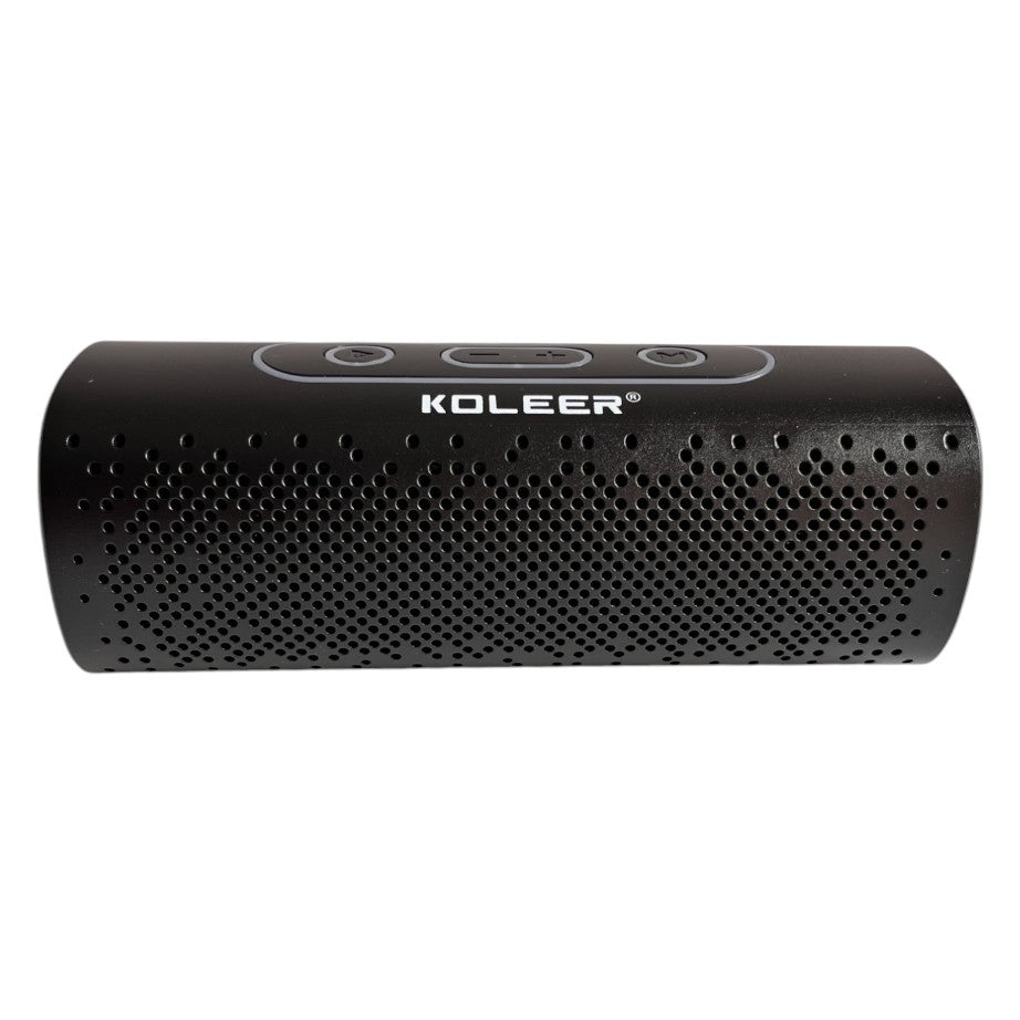 Parlante Bluetooth Koleer S819 Portátil 10W con Luces LED diseño metalico
