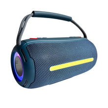 Cargar imagen en el visor de la galería, Parlante bluetooth Boombox 360 Réplica 1.1  40W Luces LED y Correa