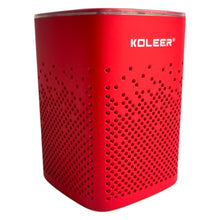 Cargar imagen en el visor de la galería, Parlante Bluetooth Koleer S818 Portátil 10W con Luces LED y Radio FM