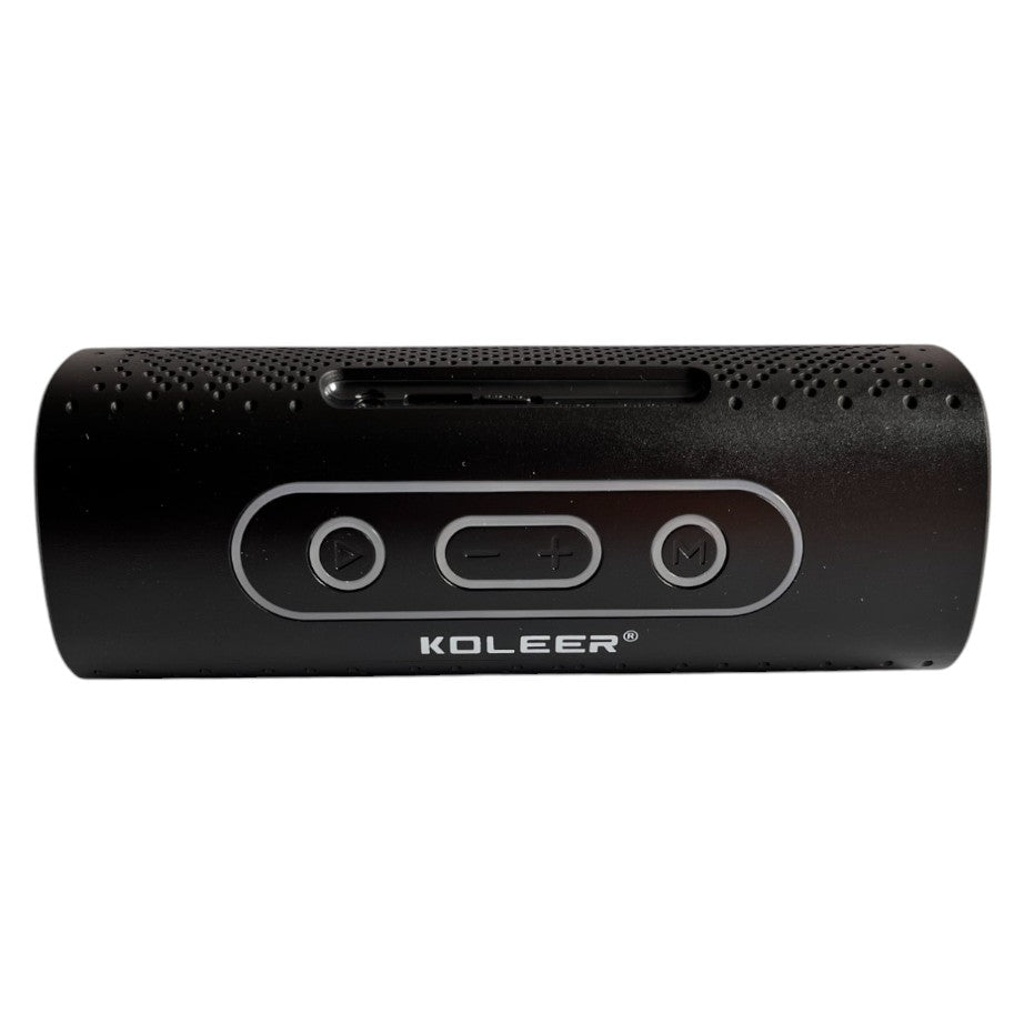 Parlante Bluetooth Koleer S819 Portátil 10W con Luces LED diseño metalico