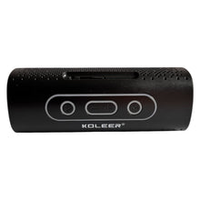 Cargar imagen en el visor de la galería, Parlante Bluetooth Koleer S819 Portátil 10W con Luces LED diseño metalico