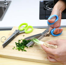 Cargar imagen en el visor de la galería, Tijeras multiples de cocina para verduras y frutas