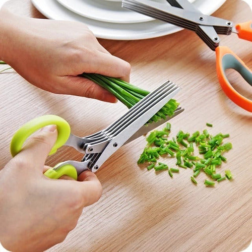 Tijeras multiples de cocina para verduras y frutas