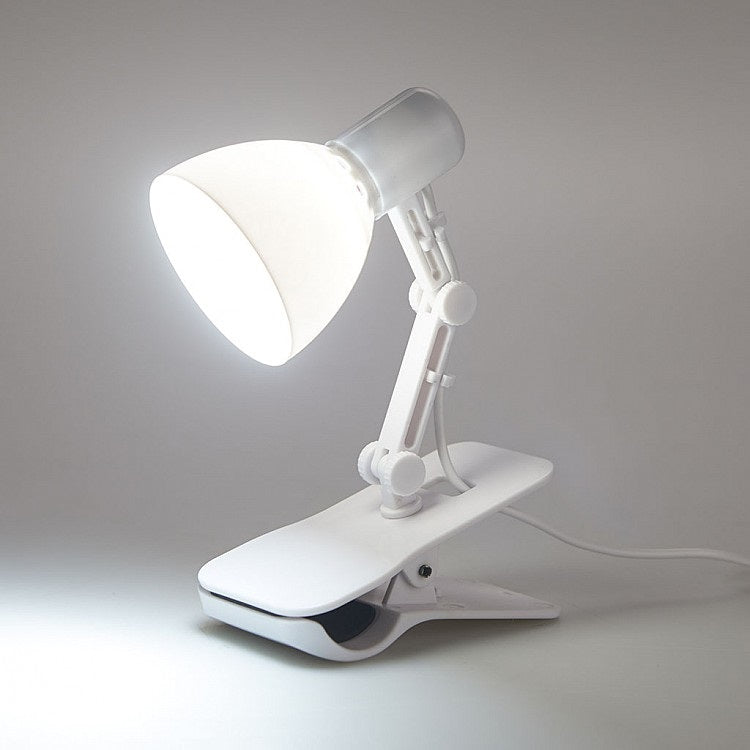 Lámpara LED de escritorio para lectura con gancho