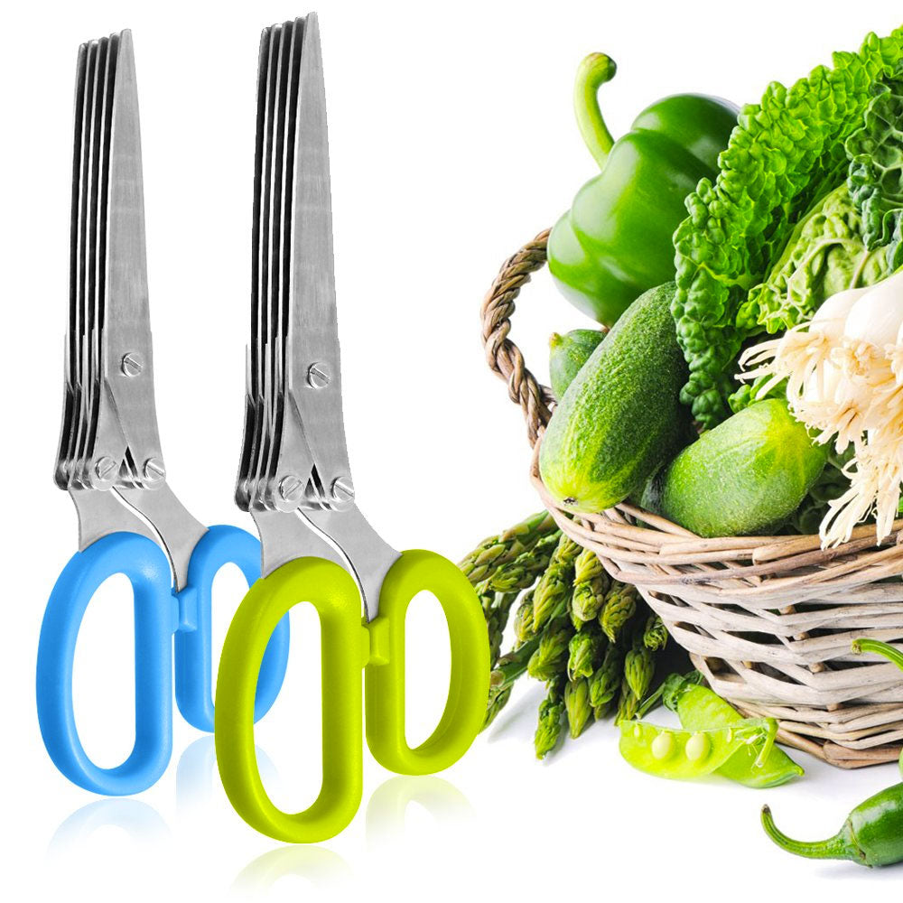 Tijeras multiples de cocina para verduras y frutas