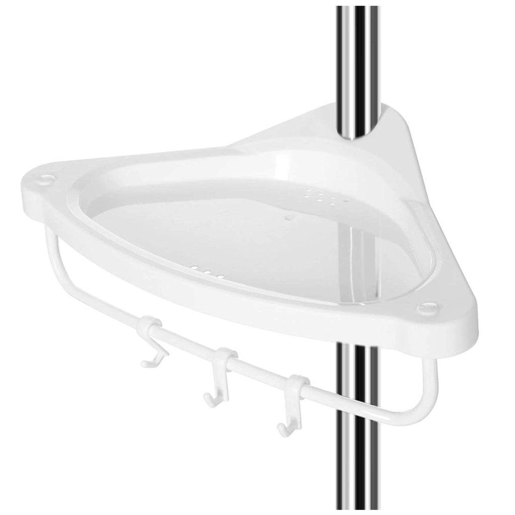 Organizador de ducha esquinero extensible 190/270cm en aluminio y acero  inoxidable SIMPLE HUMAN ®