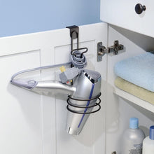Cargar imagen en el visor de la galería, Soporte organizador de secador de cabello para baño